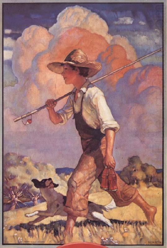 Coca-Cola Calendar Illustration, NC Wyeth